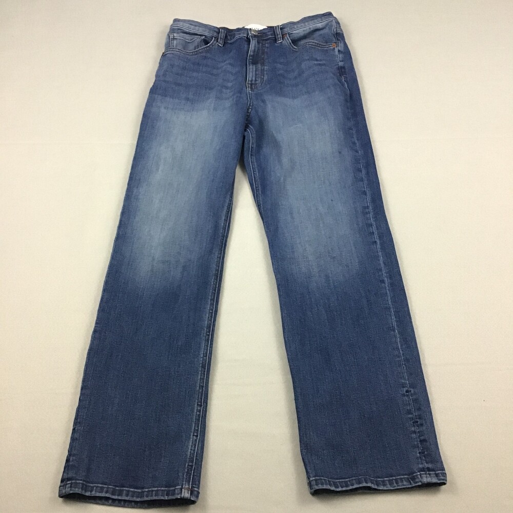 DU/ER Jeans Men 31 Blue Straight Leg Performance Stretch Everyday Denim